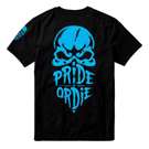 PRiDEorDiE Reckless Splattered T-Shirt -black